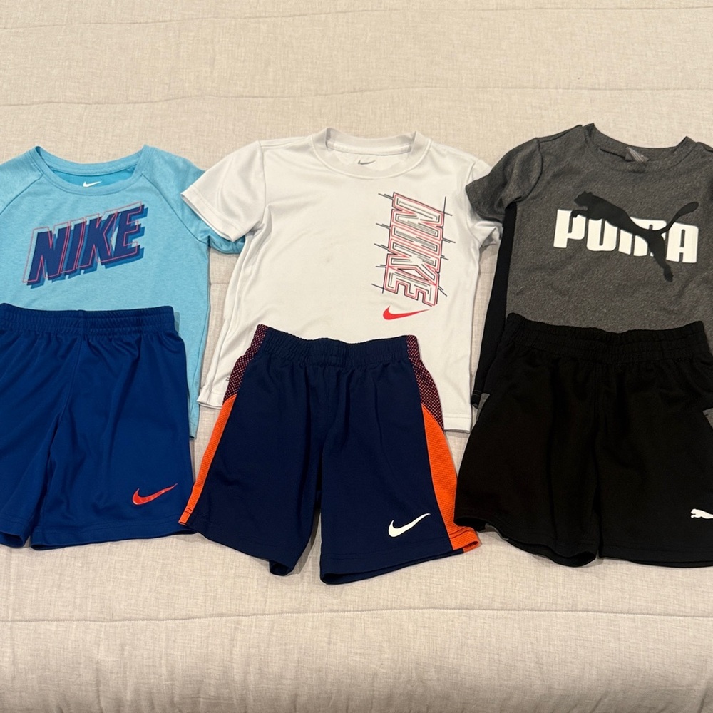 Nike Light Blue Dri-FIT Kids' Shirt